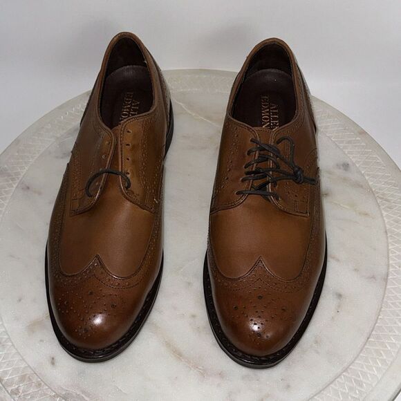 Allen Edmonds Nomad Brogue Wingtip Oxford Men's Dress Shoes Size 10 Leather $395
